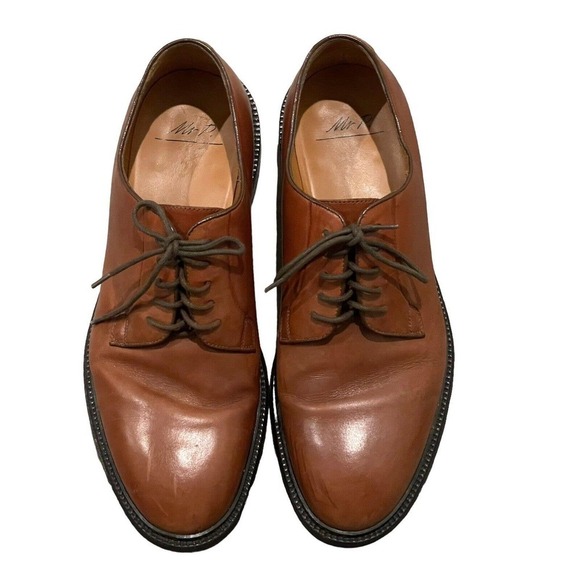 Mr. Porter‎ Brown Leather Derby Shoes Size 10 Mr. P main image 4